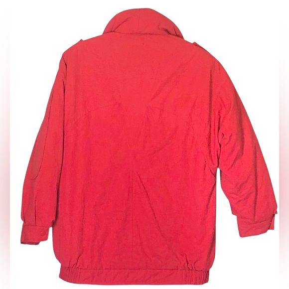 JGallery Korea Puffer Jacket Christmas Red Pockets Lined Warm Womens Size M - Picture 11 of 15